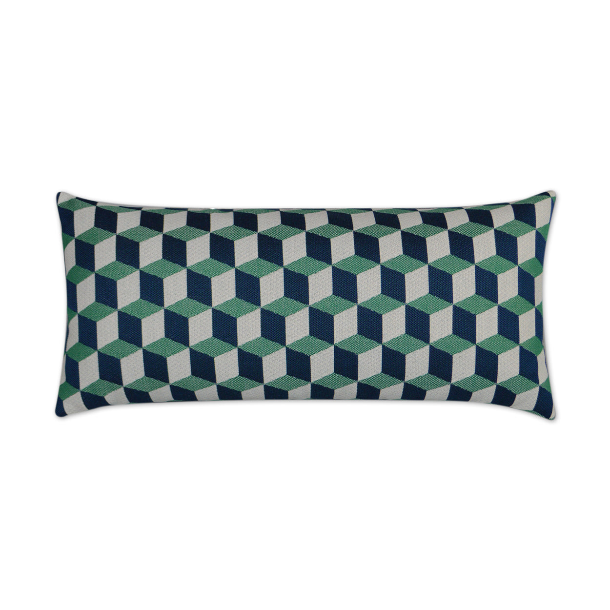 D.V. Kap Home Puzzle Lumbar Pillow - Emerald