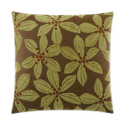 D.V. Kap Home Tropical Leaf Pillow - Green