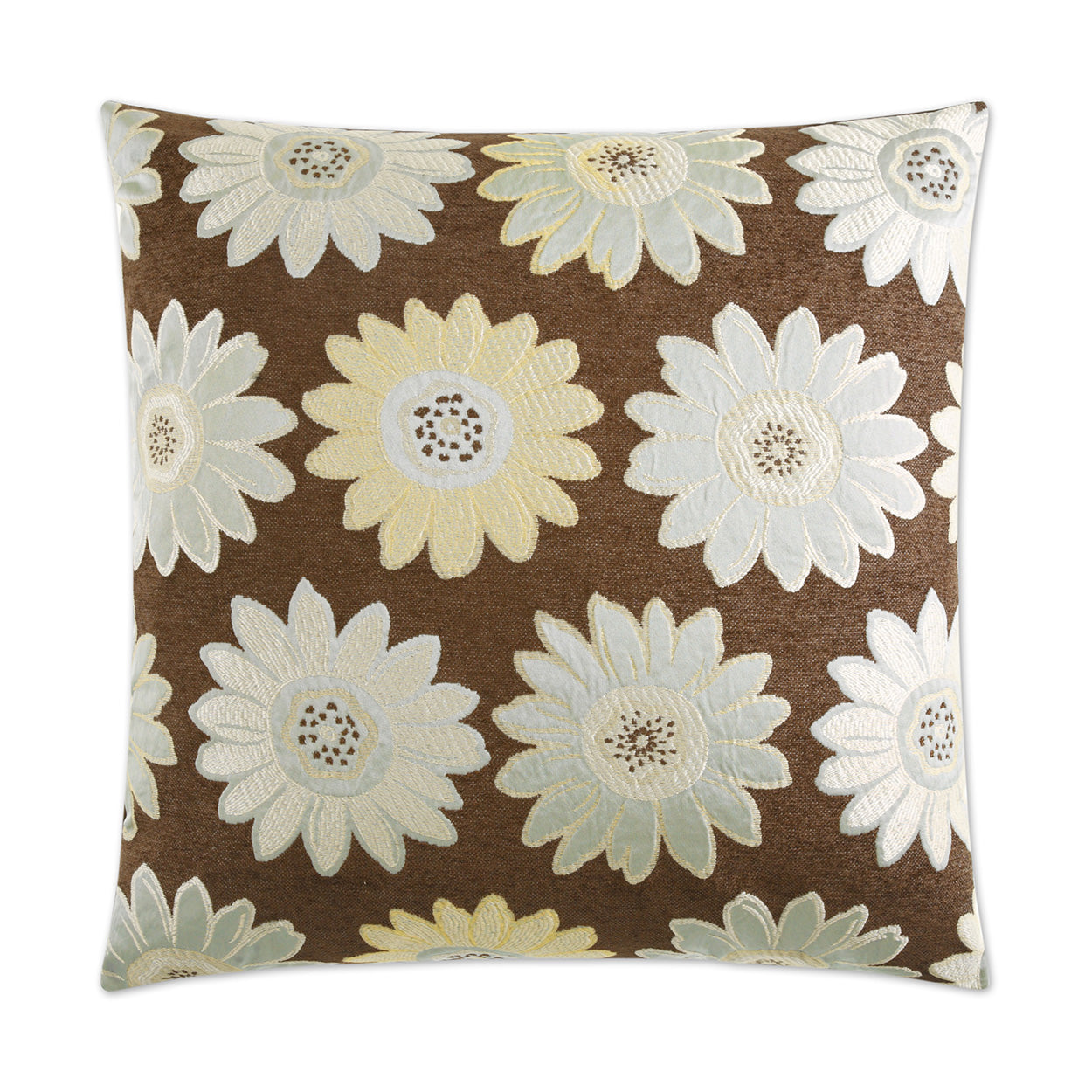 D.V. Kap Home Daisy May Pillow - Aqua