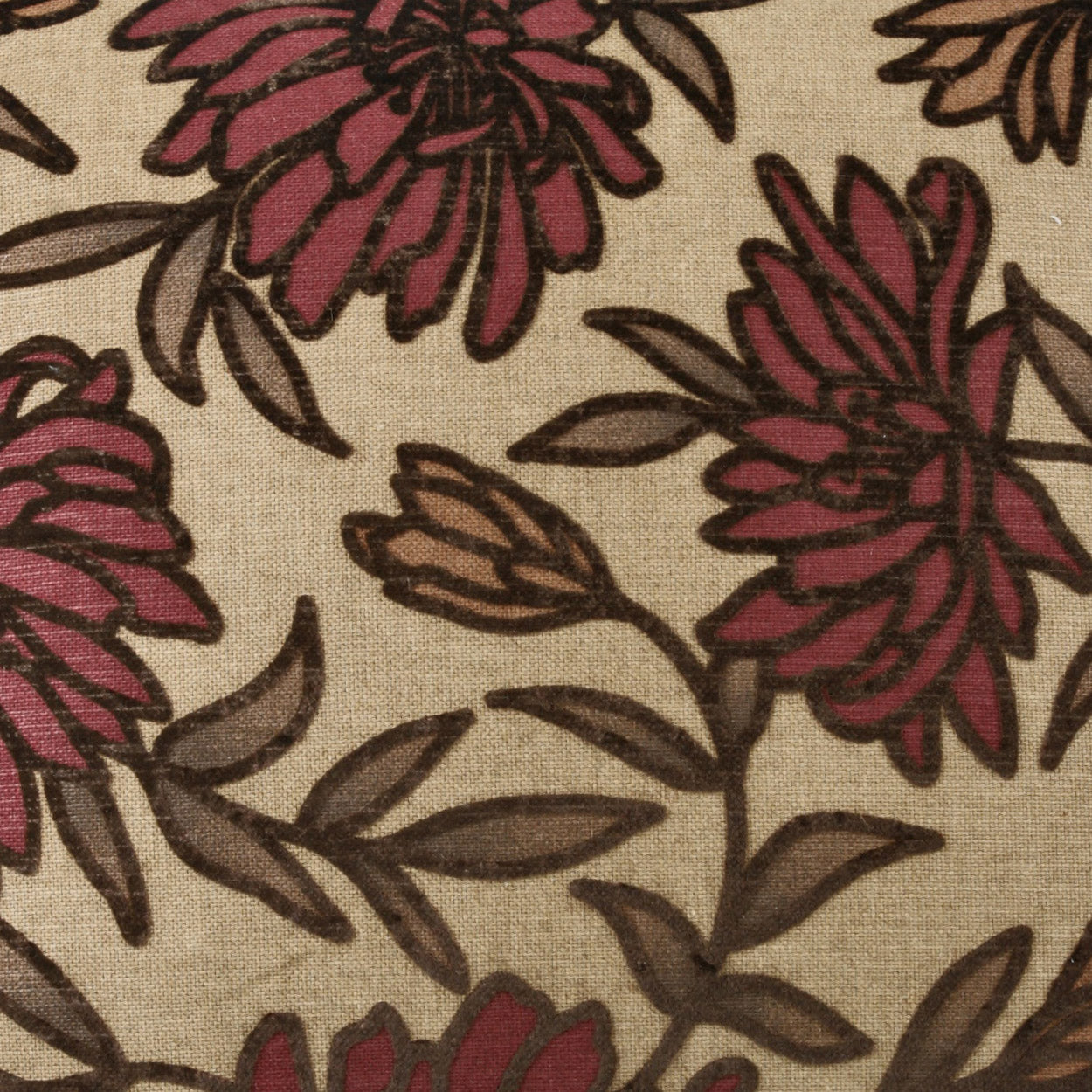 D.V. Kap Home Montague Pillow - Burgundy
