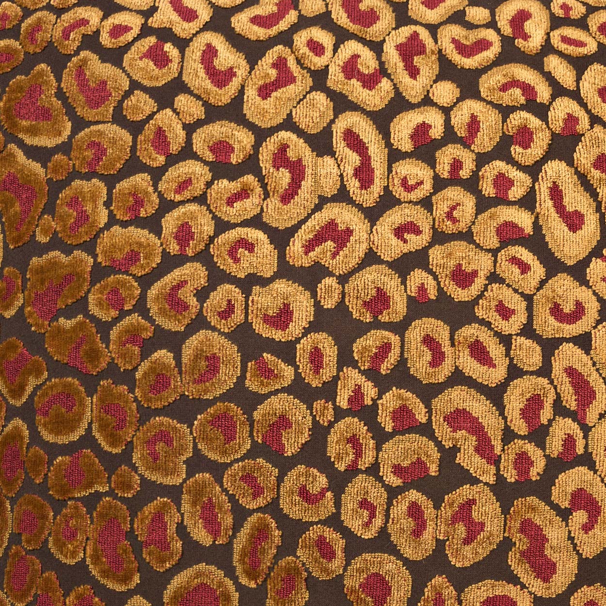 D.V. Kap Home Cheetah Pillow - Ruby