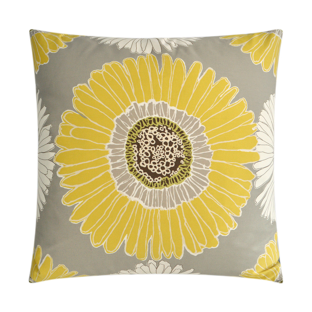 D.V. Kap Home Sunshine Pillow - Grey