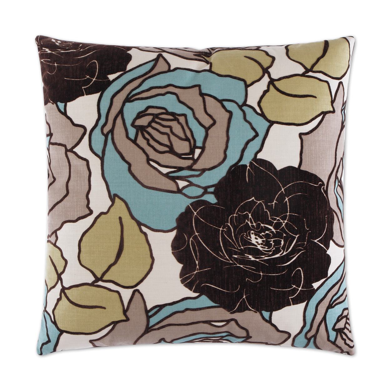 D.V. Kap Home Secret Garden Pillow - Celadon