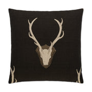 D.V. Kap Home Uncle Buck Pillow - Black
