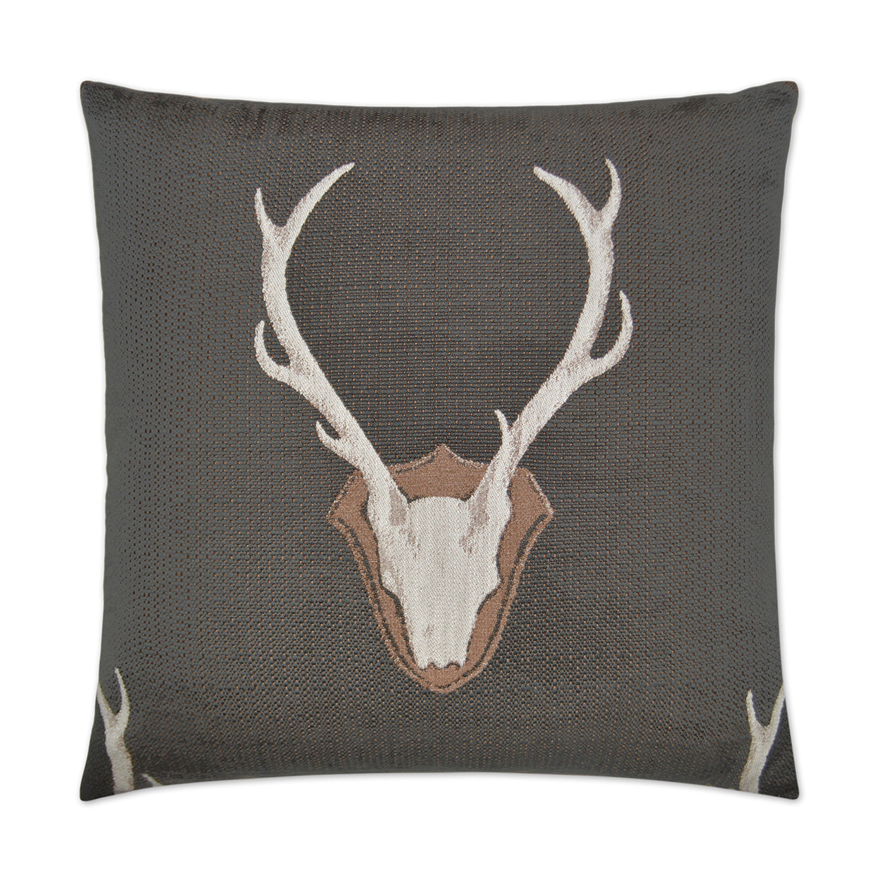 D.V. Kap Home Uncle Buck Pillow - Grey