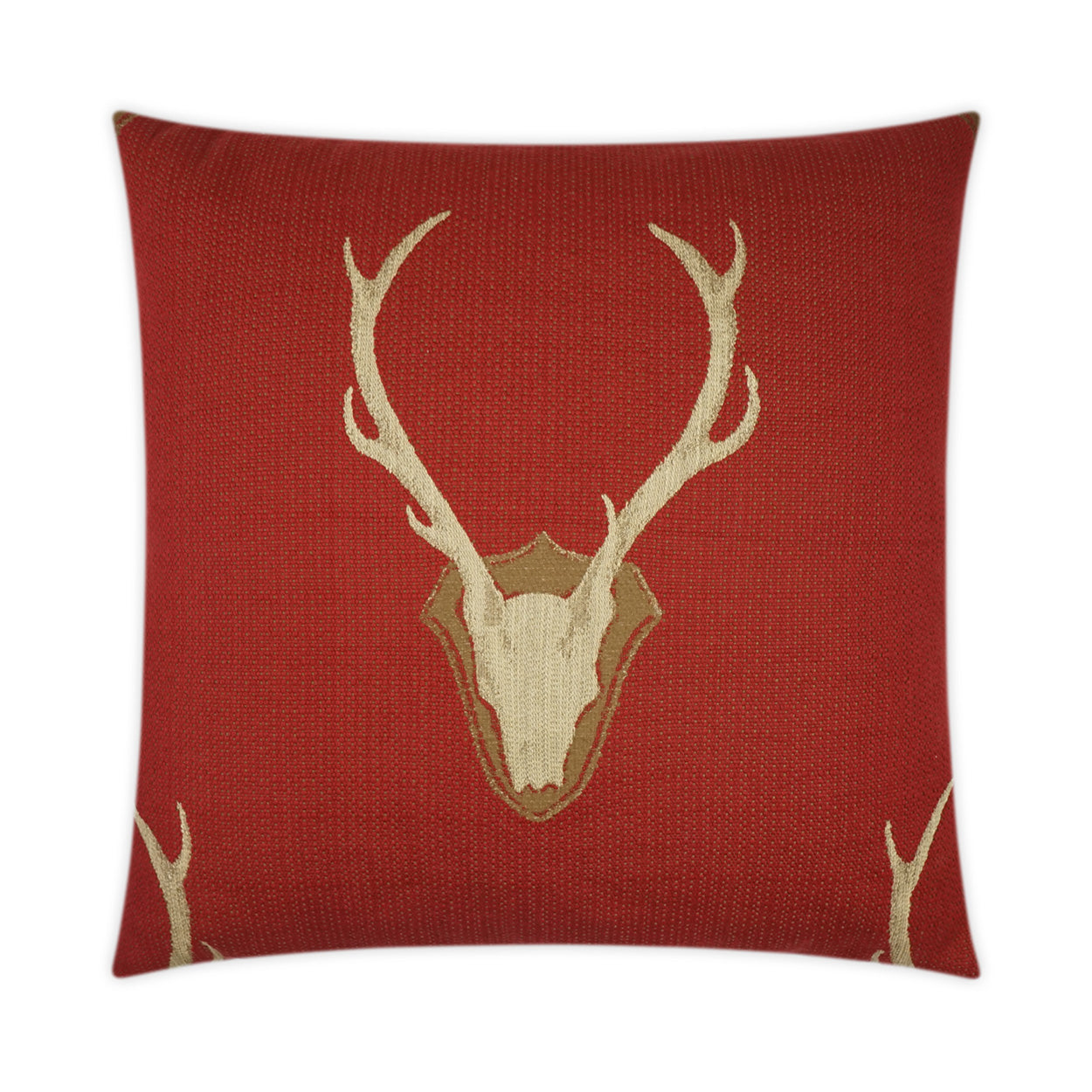 D.V. Kap Home Uncle Buck Pillow - Red