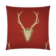D.V. Kap Home Uncle Buck Pillow - Red