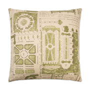 D.V. Kap Home Jardin Pillow - Green