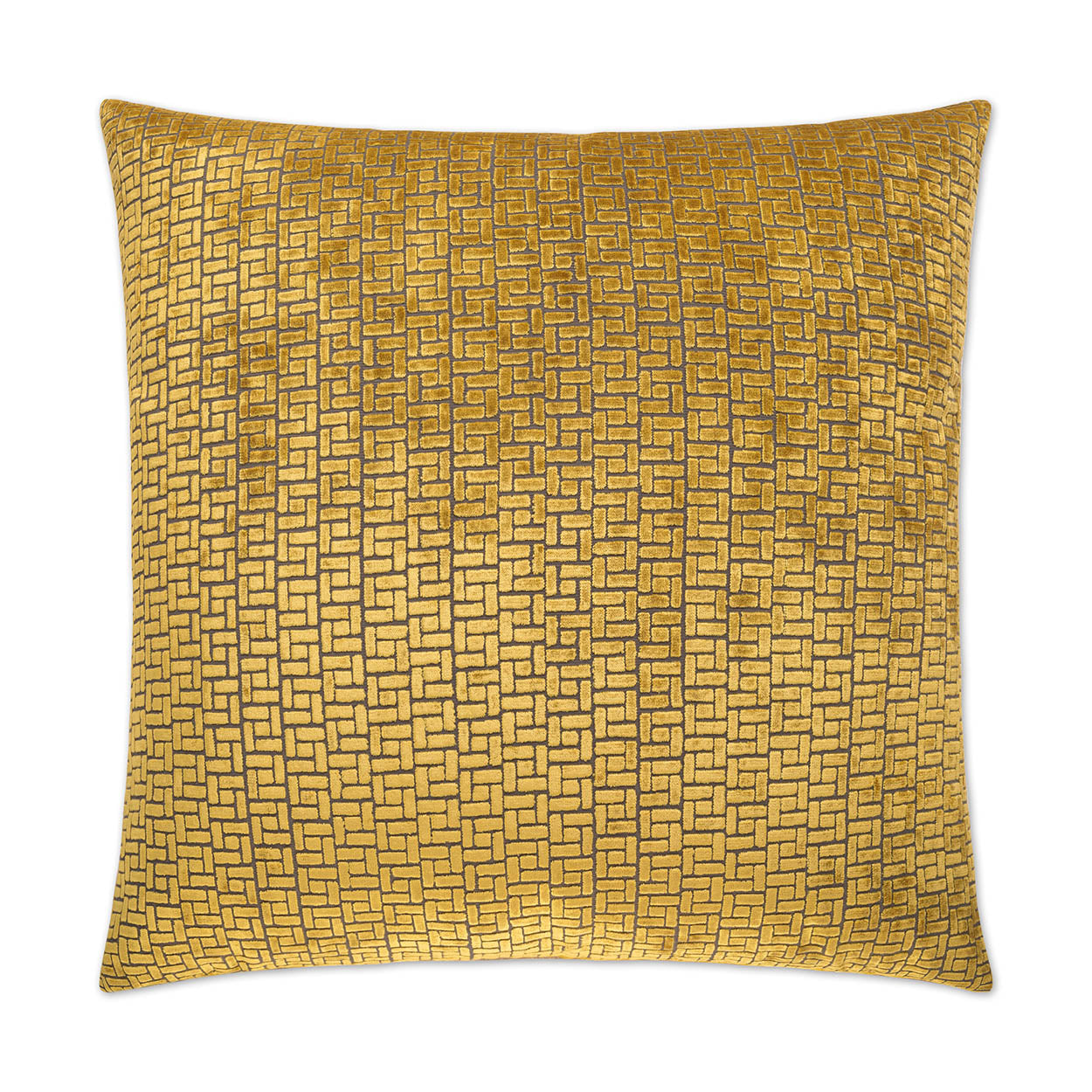 D.V. Kap Home Jenga Pillow - Gold