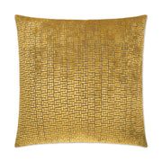 D.V. Kap Home Jenga Pillow - Gold