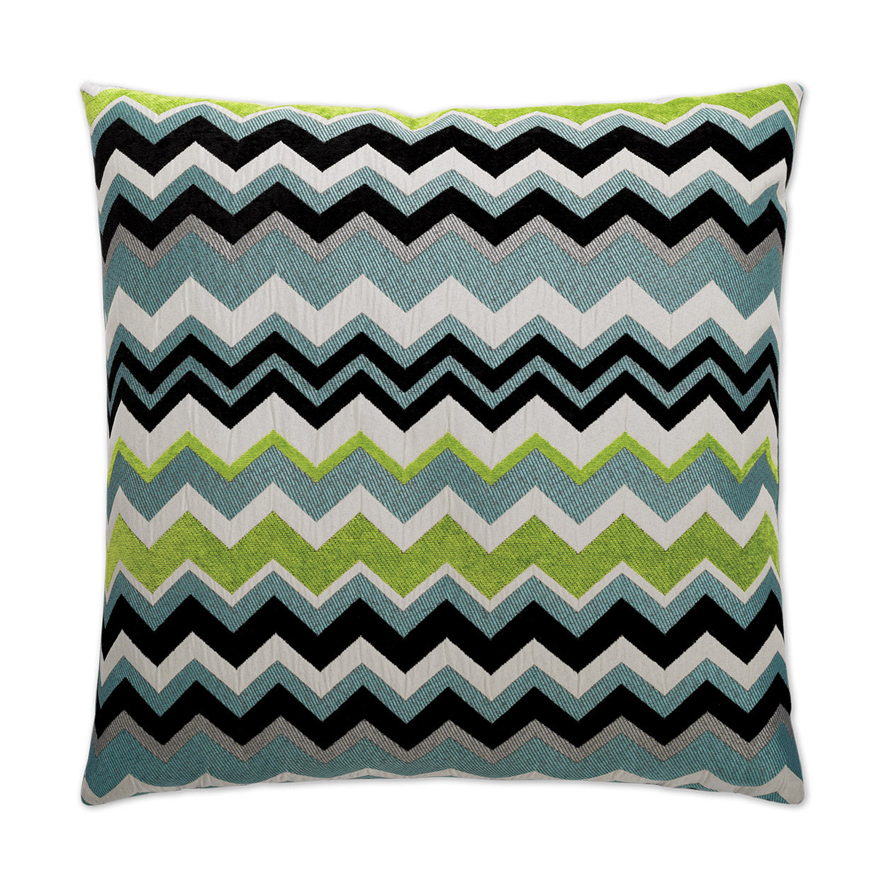 D.V. Kap Home Chevron Pillow - Aqua
