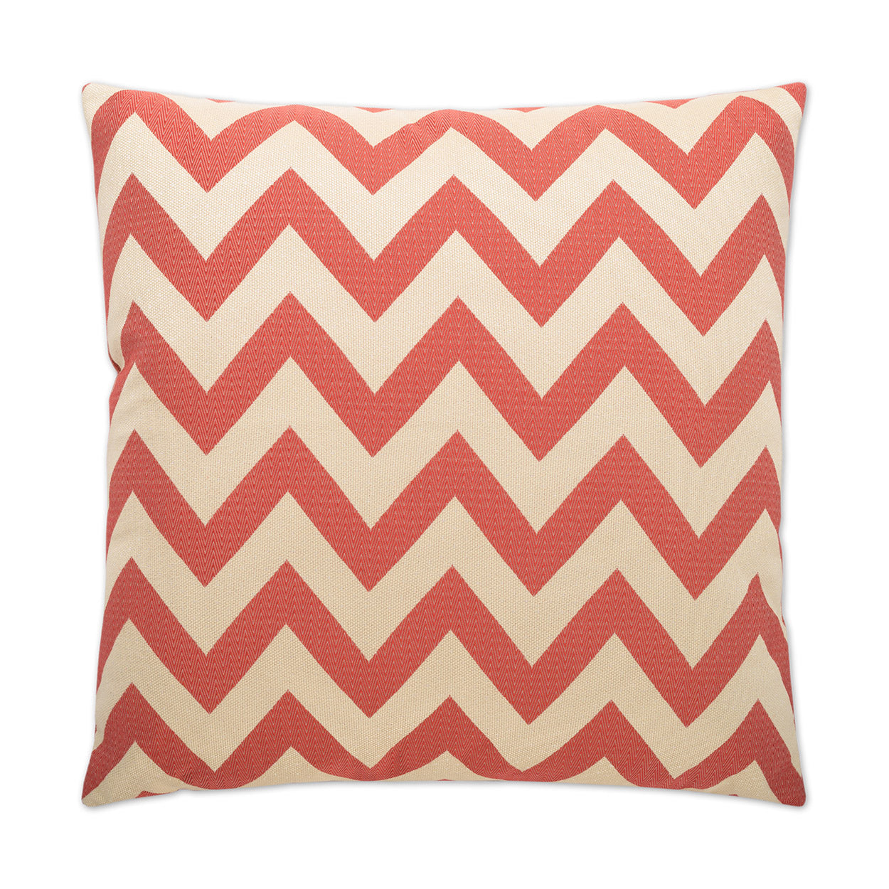 D.V. Kap Home Chevron Chic Pillow - Red