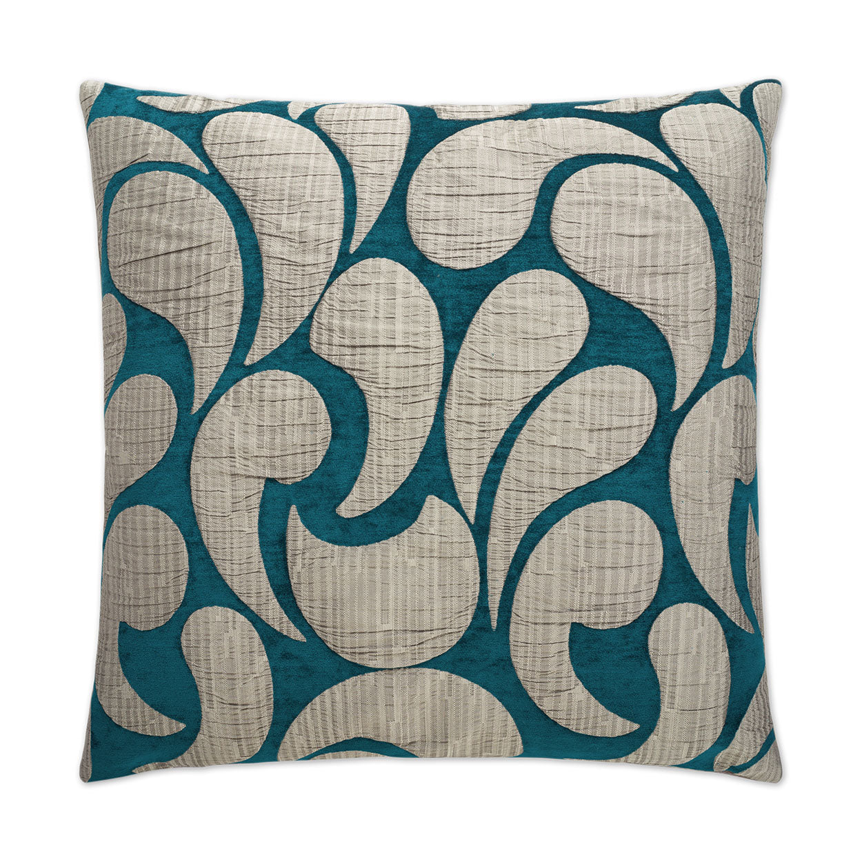 D.V. Kap Home Drizzle Pillow - Peacock