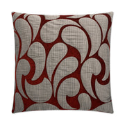 D.V. Kap Home Drizzle Pillow - Ruby