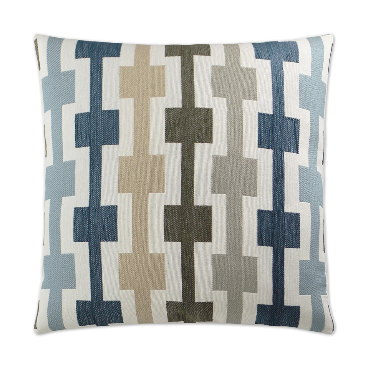 D.V. Kap Home Hopscotch Pillow - Blue