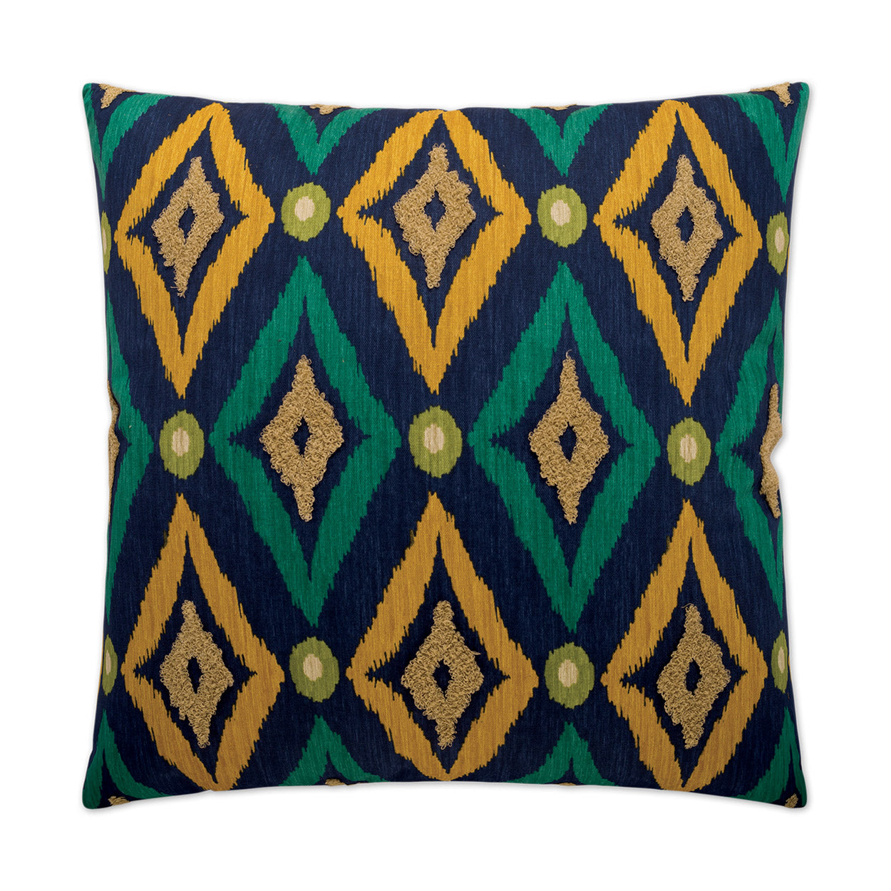 D.V. Kap Home Modern Ikat Pillow - Navy