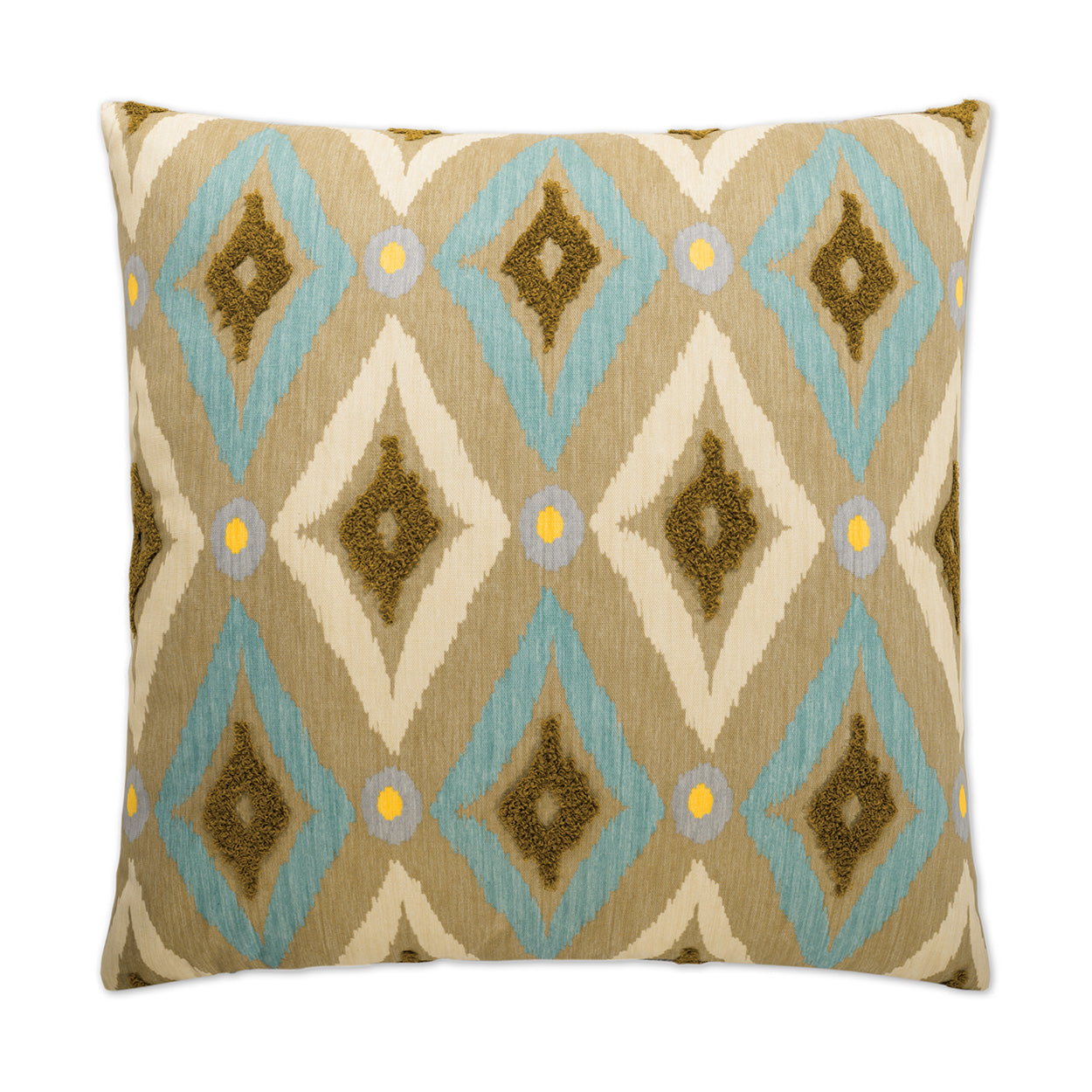 D.V. Kap Home Modern Ikat Pillow - Pool