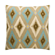 D.V. Kap Home Modern Ikat Pillow - Pool