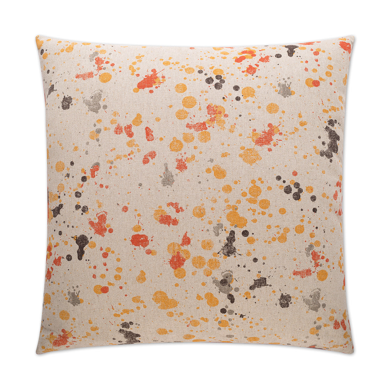 D.V. Kap Home Dropcloth Pillow - Orange