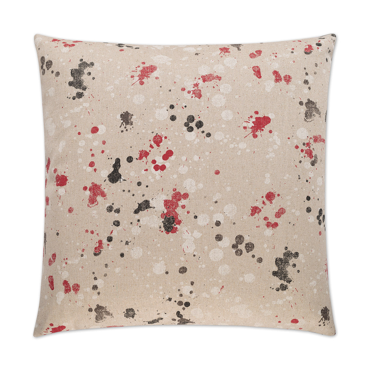 D.V. Kap Home Dropcloth Pillow - Red