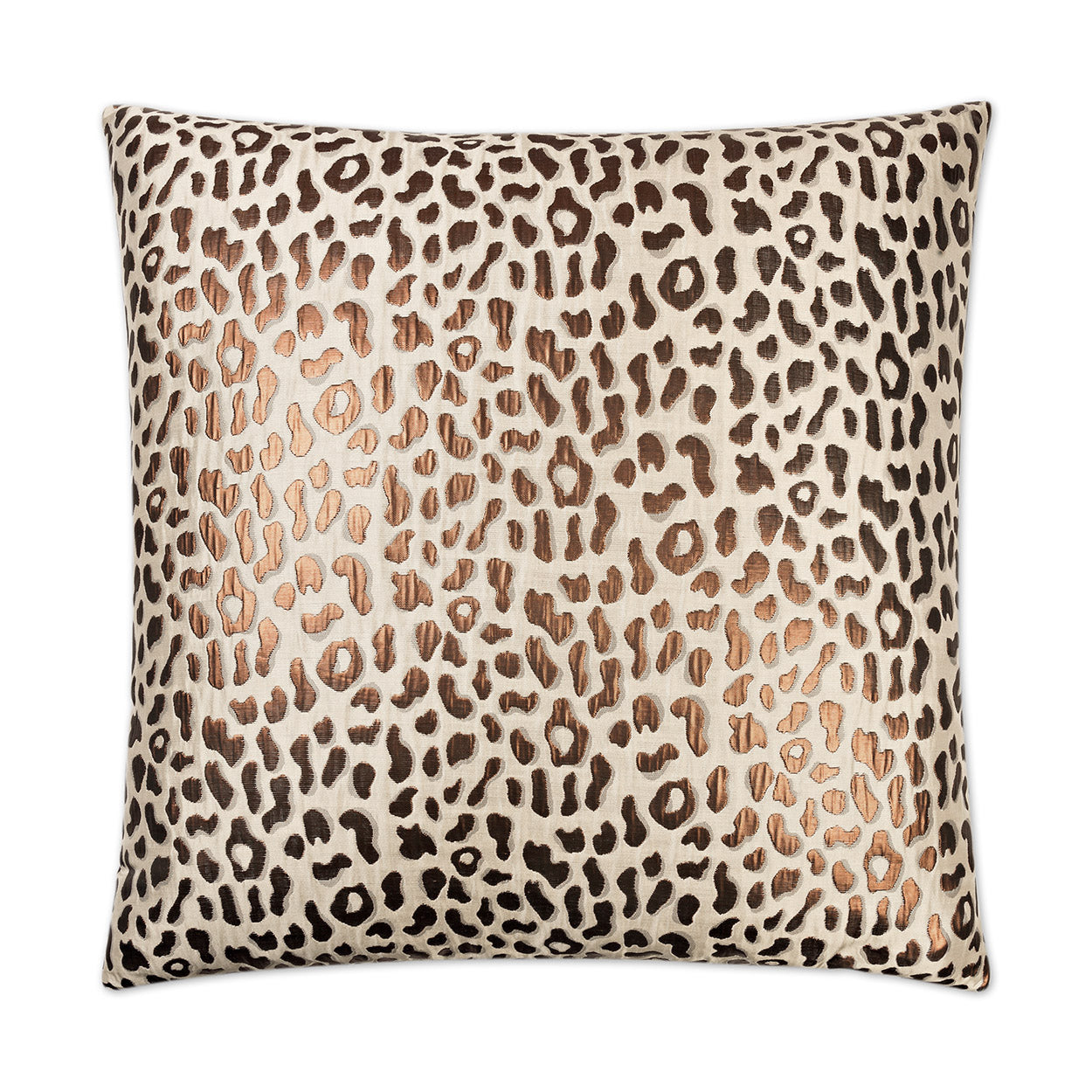D.V. Kap Home Metallic Cheetah Pillow