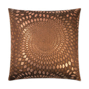 D.V. Kap Home Whirl Pillow - Copper