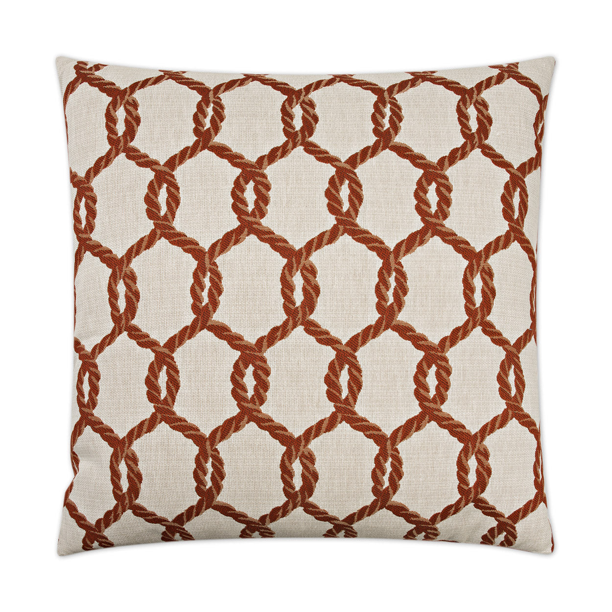 D.V. Kap Home Hawser Pillow - Red