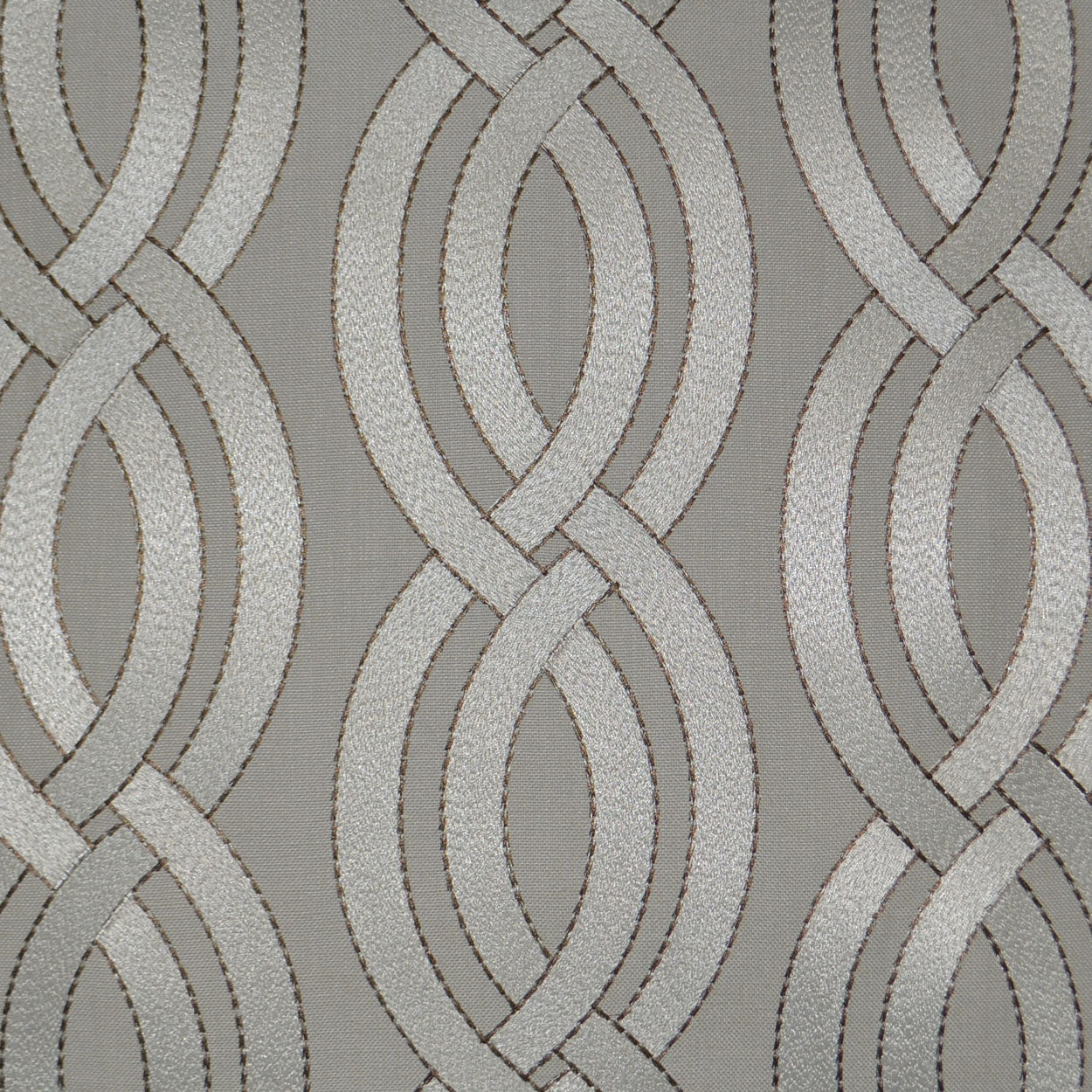 D.V. Kap Home Winding Path Pillow - Grey