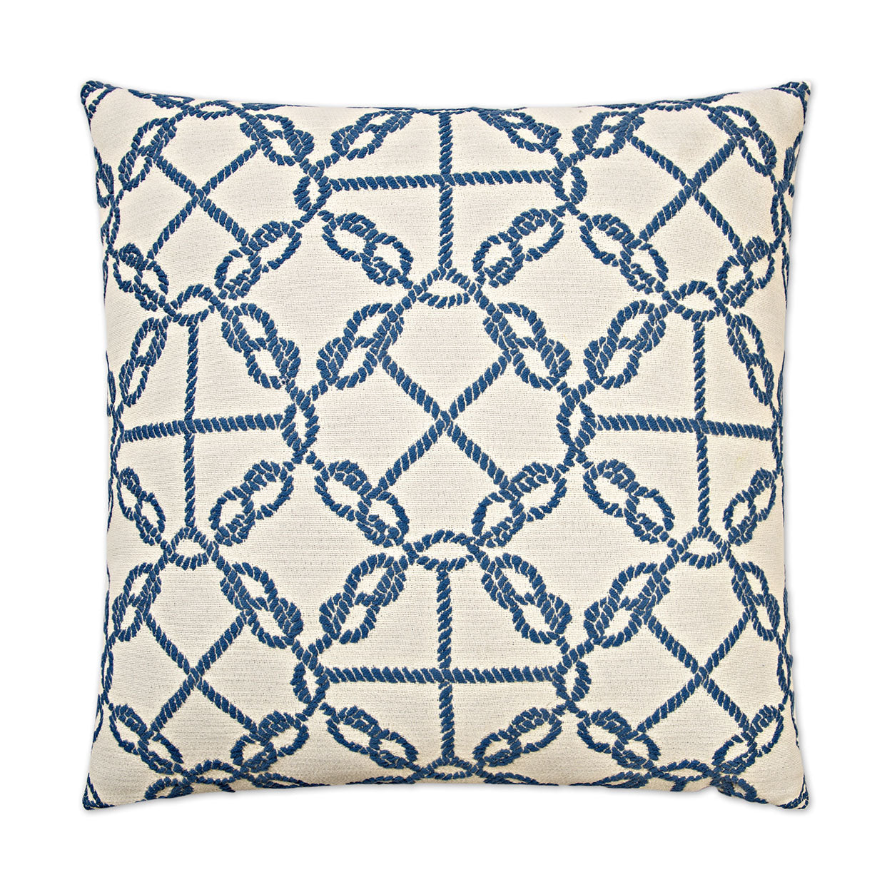 D.V. Kap Home Knots Pillow - Blue
