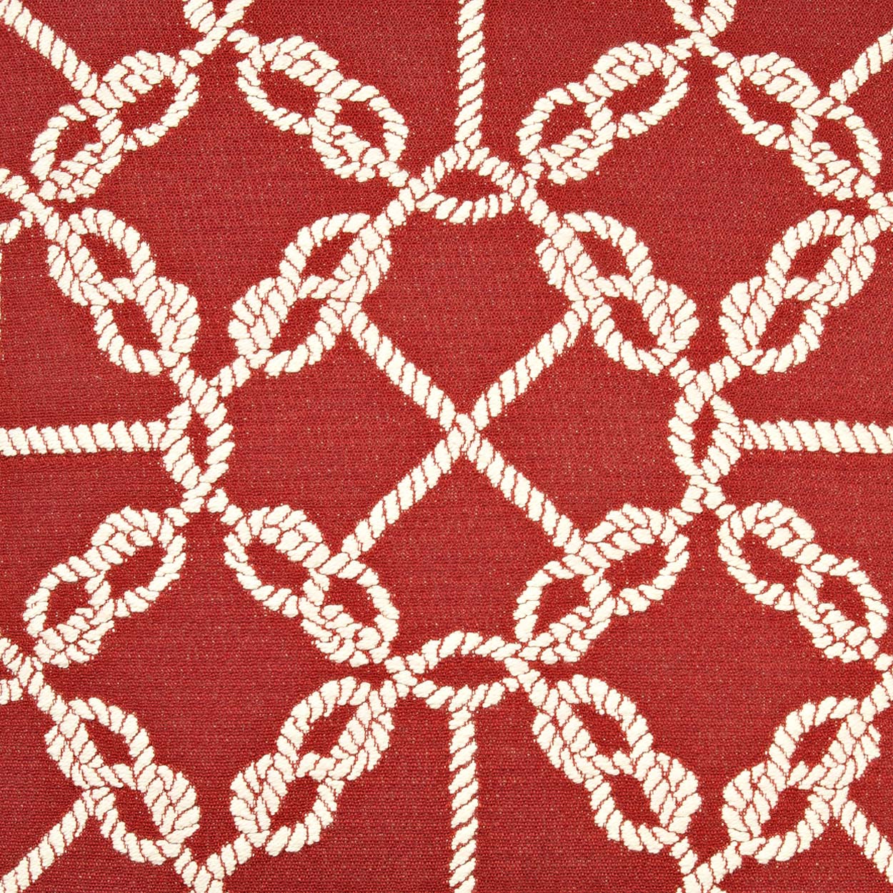 D.V. Kap Home Knots Pillow - Red