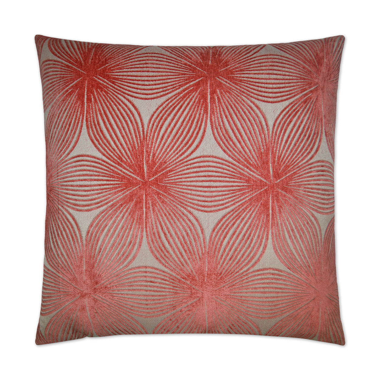 D.V. Kap Home Ellery Pillow - Coral