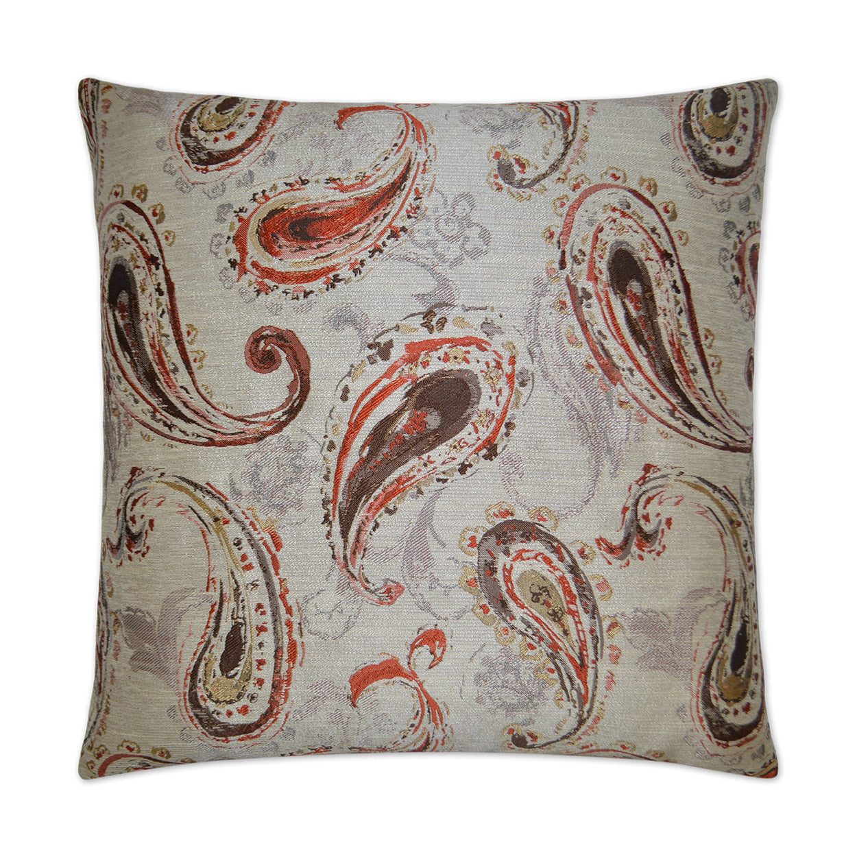 D.V. Kap Home Bancroft Pillow - Brick