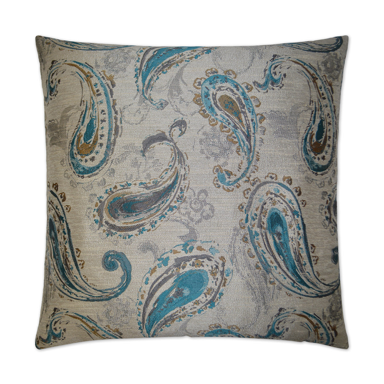 D.V. Kap Home Bancroft Pillow - Turquoise