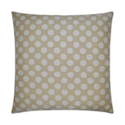 D.V. Kap Home Polka Dots Pillow - Cream