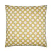 D.V. Kap Home Polka Dots Pillow - Gold