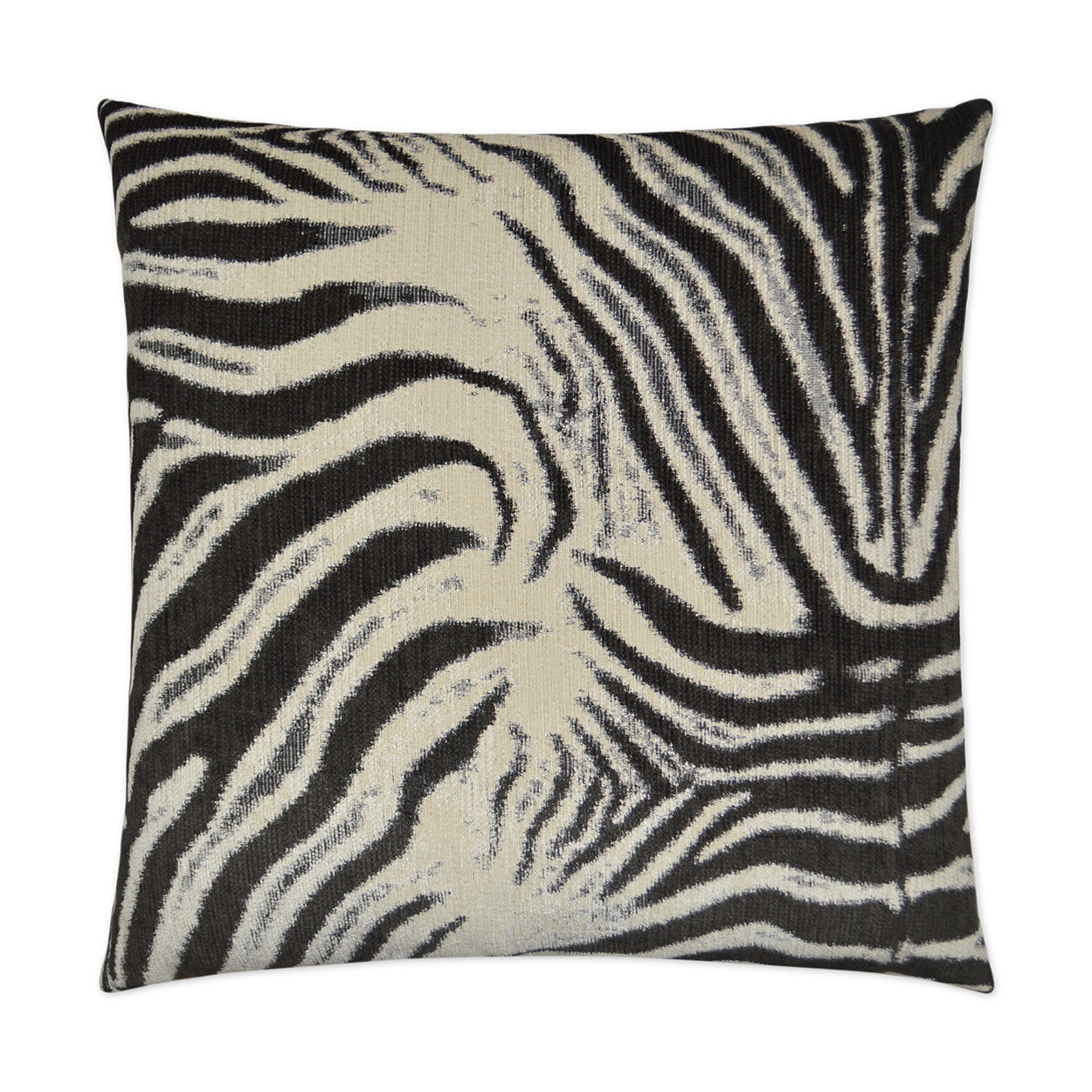 D.V. Kap Home Zebrana Pillow - Charcoal