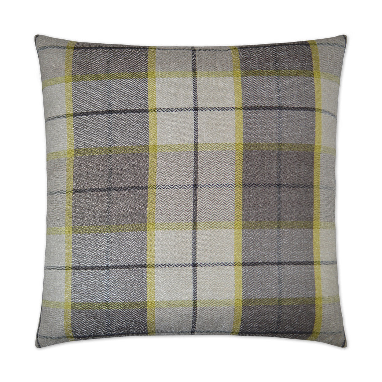 D.V. Kap Home Penn Plaid Pillow - Citrus