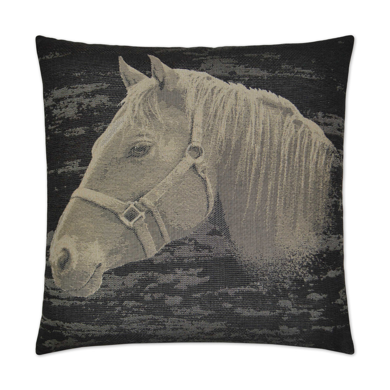 D.V. Kap Home Mister Ed Pillow - Black
