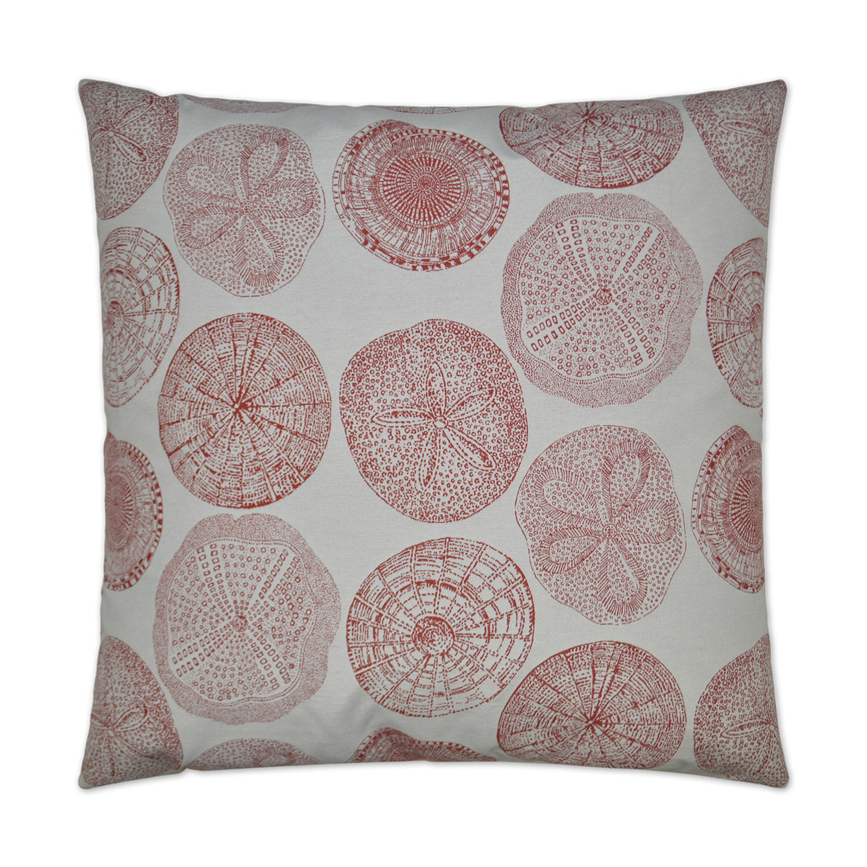 D.V. Kap Home Sand Dollar Pillow - Red
