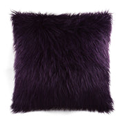 D.V. Kap Home Llama Fur Pillow - Plum