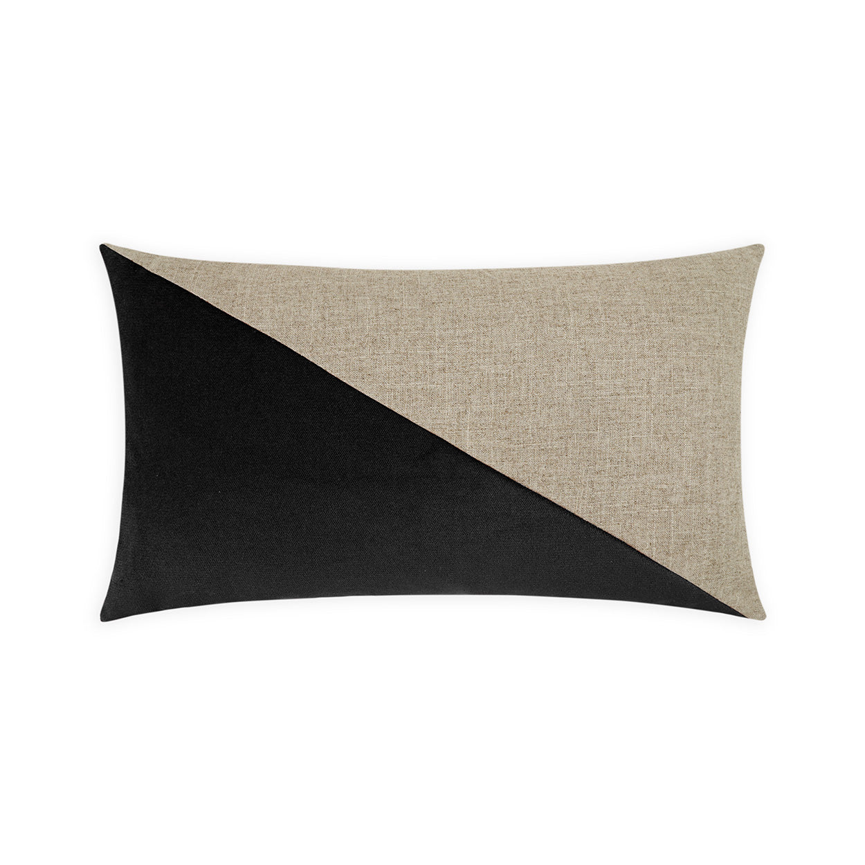 D.V. Kap Home Jefferson Lumbar Pillow - Black