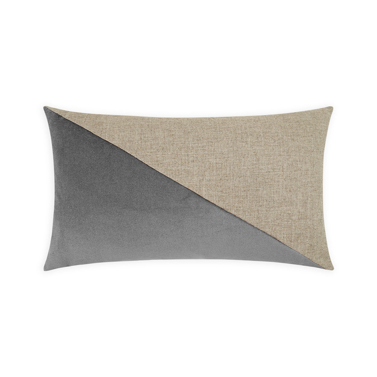 D.V. Kap Home Jefferson Lumbar Pillow - Graphite