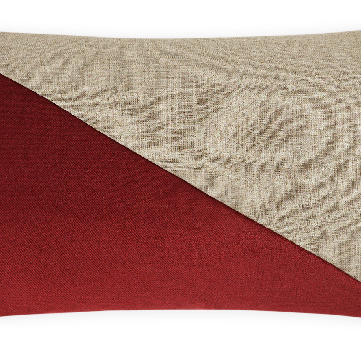 D.V. Kap Home Jefferson Lumbar Pillow - Sangria