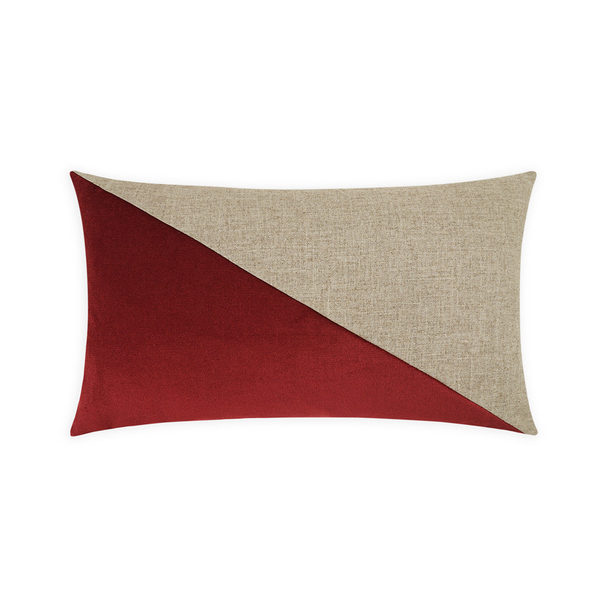 D.V. Kap Home Jefferson Lumbar Pillow - Sangria