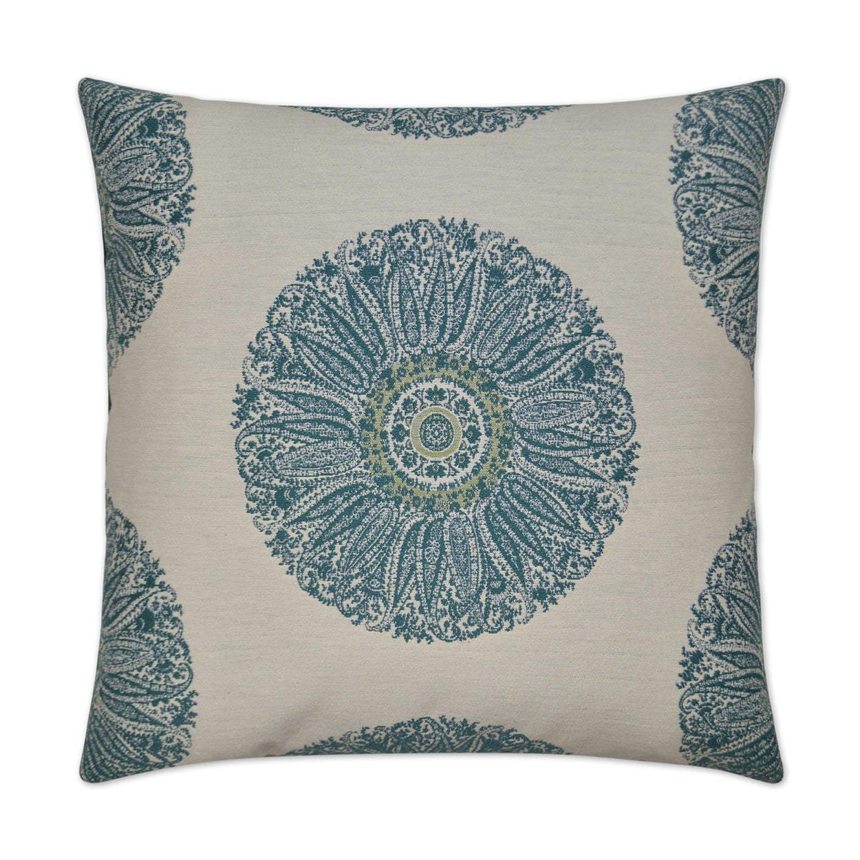 D.V. Kap Home Crillon Pillow - Aqua