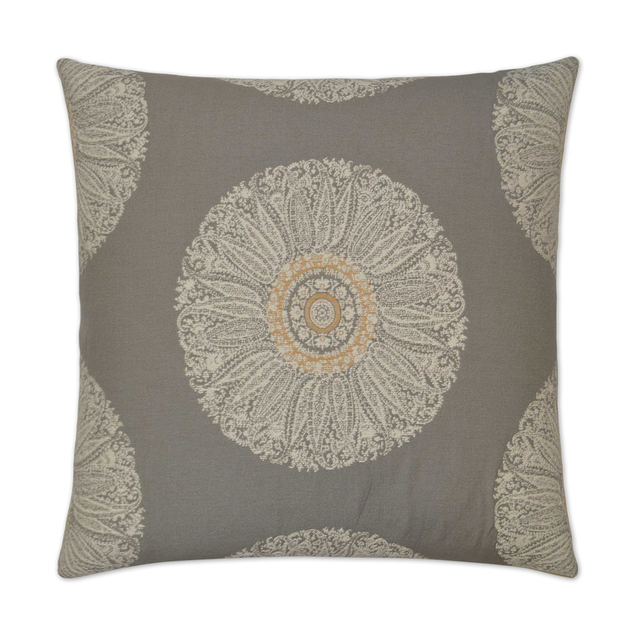 D.V. Kap Home Crillon Pillow - Grey