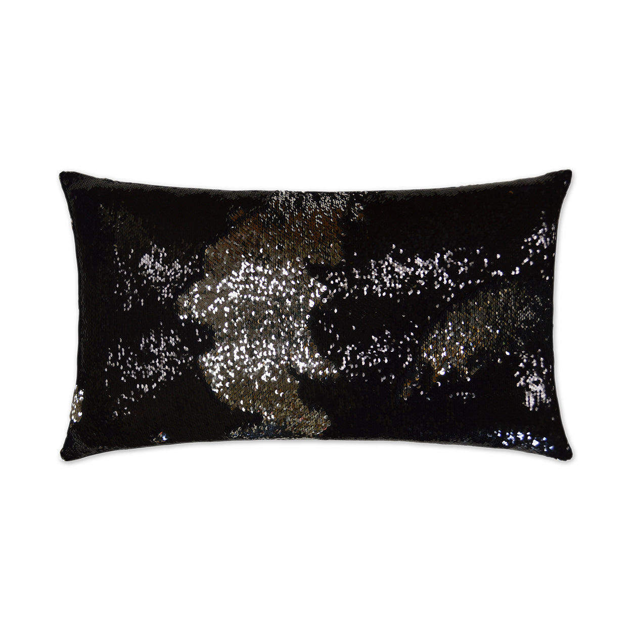 D.V. Kap Home Hylee Lumbar Pillow - Black/Silver