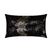 D.V. Kap Home Hylee Lumbar Pillow - Black/Silver