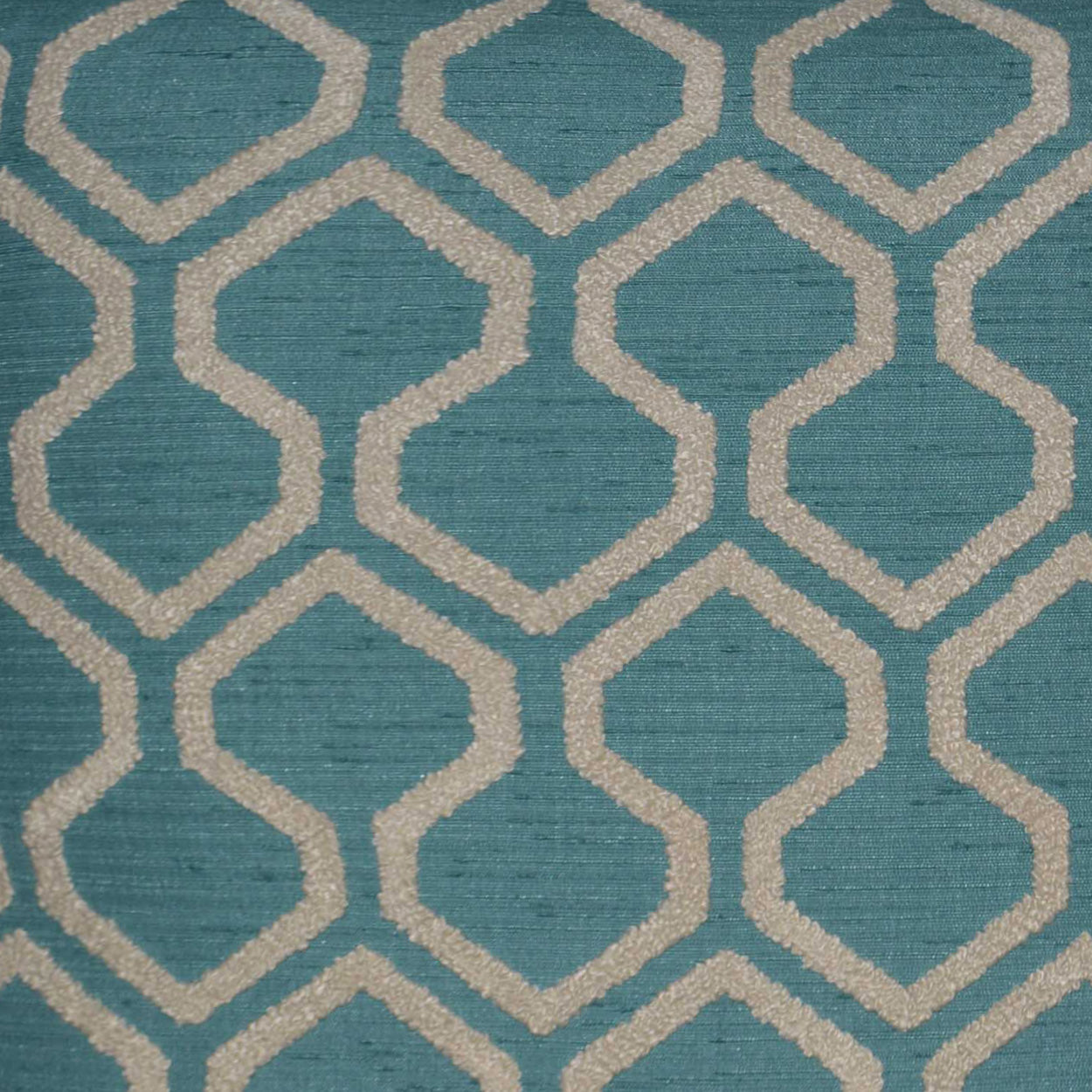 D.V. Kap Home Raw Edges Pillow - Turquoise