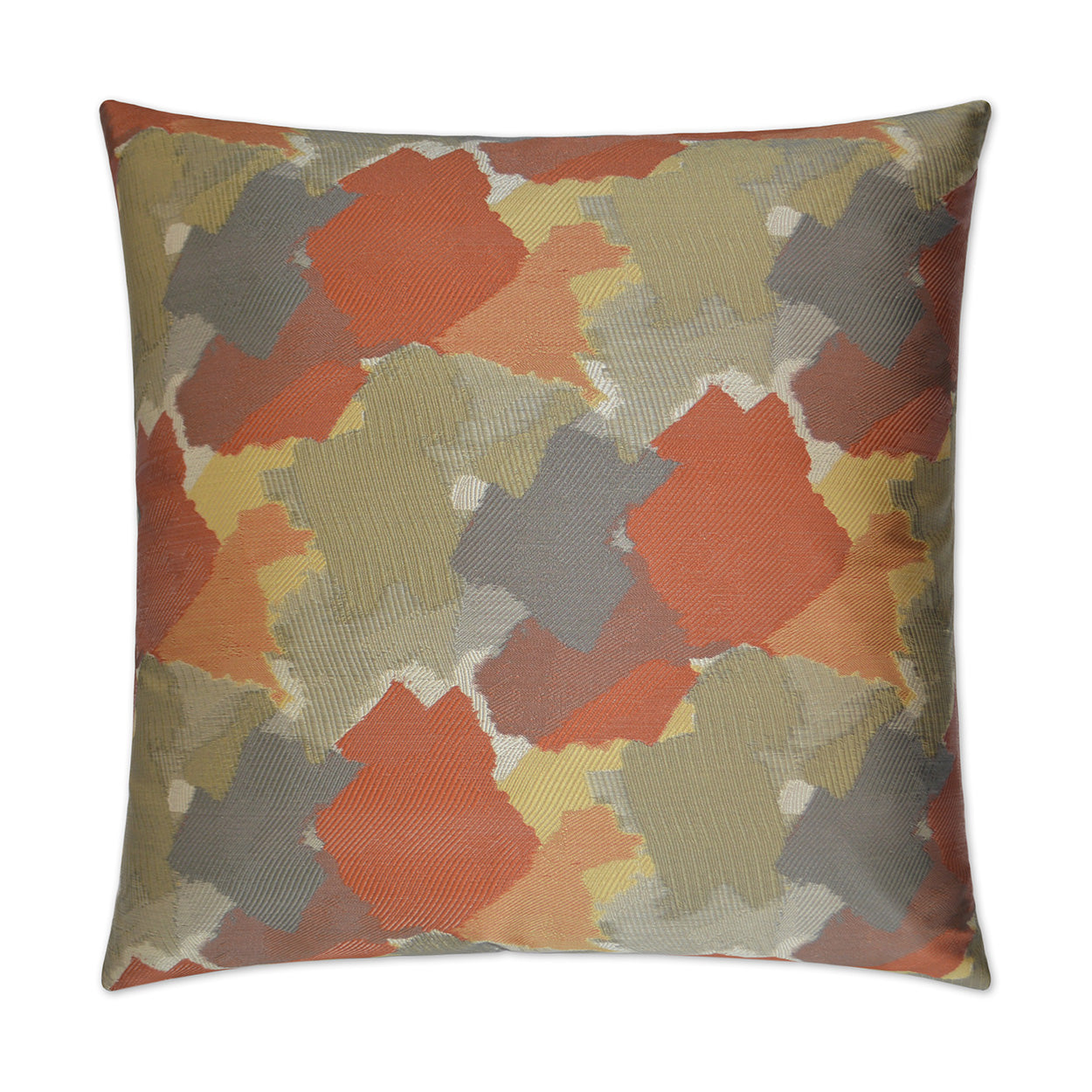 D.V. Kap Home Splatter Pillow - Tangerine